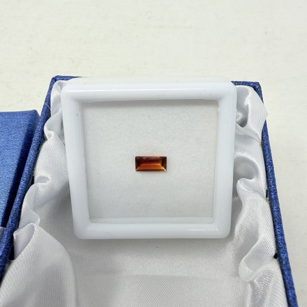 Shop LC Brazilian Cherry Citrine Baguette Loose Gemstone for Jewelry Making 5097